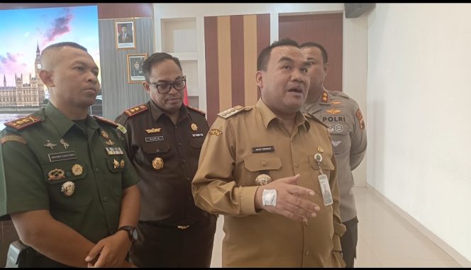 Bupati Blora Arief Rohman menjelaskan terkait rencana pindahnya lokasi sekolah rakyat di Blora.