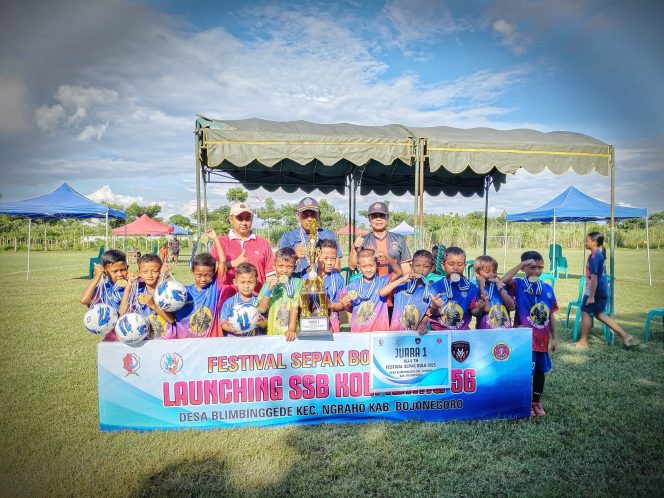 
					SSB Tunas Muda Jepon U-8 Juarai Event Festival Sepak Bola Usia Dini Dalam Launching SSB Koembang 56 Ngraho di Bojonegoro 