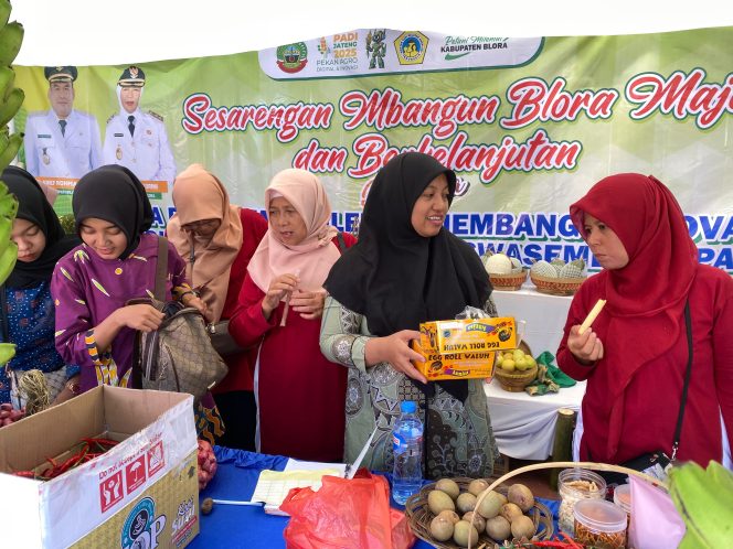 Kabupaten Blora kembali tampil dalam ajang Pekan Agro Digital dan Inovasi (PADI) 2025 yang digelar mulai Jumat (18/7/2025) hingga Selasa (22/7/2025) di Agro Center Soropadan, Temanggung. Foto Humas.