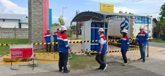 
					PGN memastikan pasokan ke jargas Blora aman. Foto Ist.