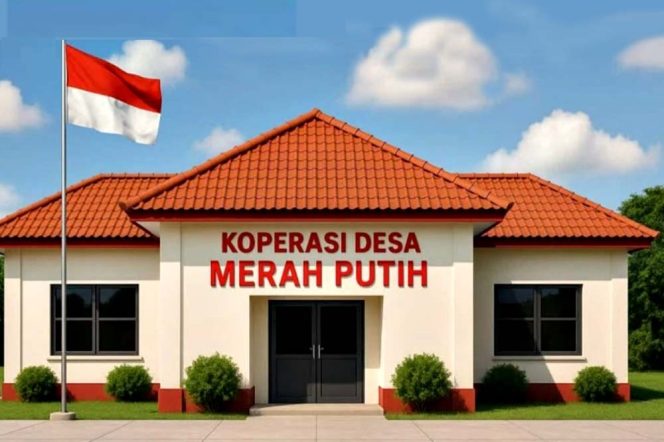 Ilustrasi Kopdes Merah Putih. (Sumber : blorakab.go.id)