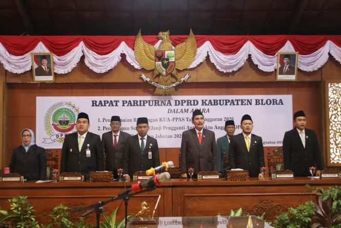 
					Rapat paripurna DPRD Kabupaten Blora. Foto Humas.
