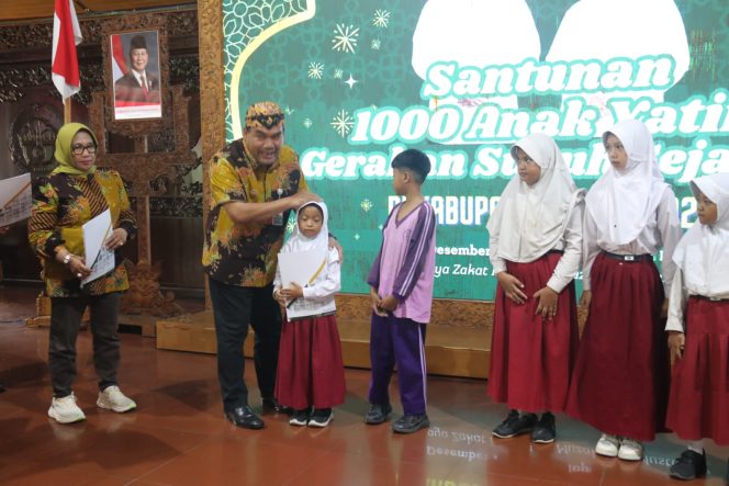 
					Gerakan Sedekah Subuh, BAZNAS Blora Santuni 1.000 Anak Yatim