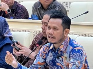 Ketua ADKASI sekaligus wakil ketua DPRD Blora, Siswanto saat mengusulkan Blora menjadi kawasan industri 